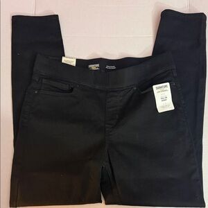 Signature Jet Black Denim Pants